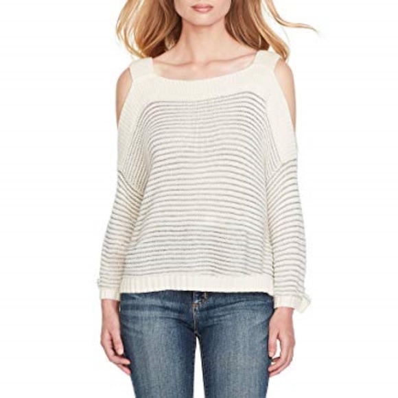 Jessica Simpson NWT Cold Shoulder Sweater Small - Picture 6 of 7